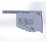 Oklahoma state map thumbnail image
