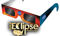 Decorate eclipse glass