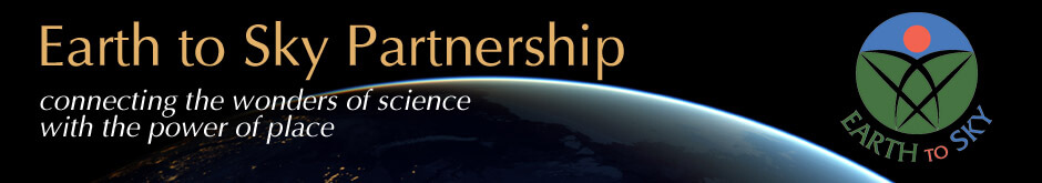 Earth to Sky Partnership banner with logo 