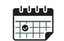 Events calendar iconicon linked to events page