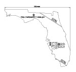 Florida state map thumbnail image