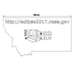 Montana state map thumbnail image