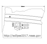Oregon state map thumbnail image