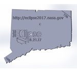 Connecticut state map thumbnail image