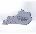 Kentucky state map thumbnail image