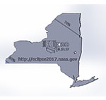 New York state map thumbnail image