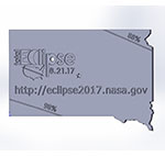 South Dakota state map thumbnail image