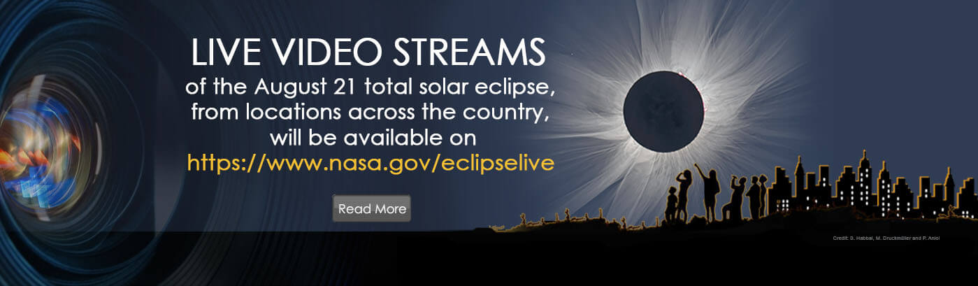 Eclipse live stream banner