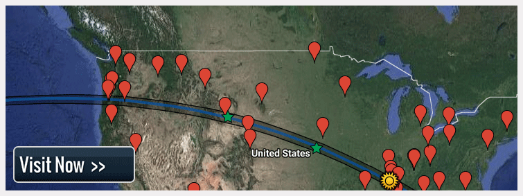 NASA's Space Grant Ballooning Project map linked preview image