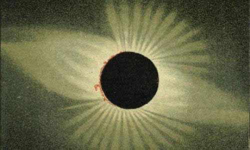 May, 1878. Corona near sunspot minimum
