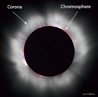 The sun corona and chromosphere